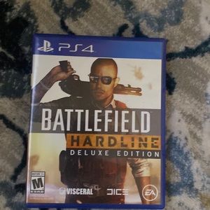 Battlefield hardline deluxe edition for PS4